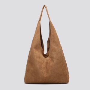 Women's Suede Leather Cross Body Bags Small Quality Shoulder Handbags - Image 2