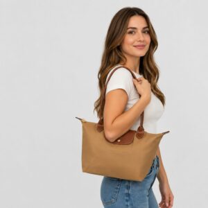 Trending  Shoulder Bags Tote Bag Medium Capacity Waterproof Nylon Tote Bag for Women - Image 2