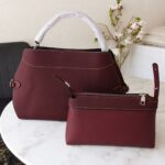 Wine Color Shoulder bag, autumn and winter fashion women  Bag 2 pic in pack