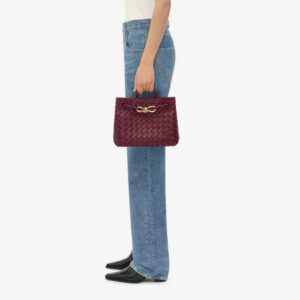 Women's Luxury Woven Top Handle Bag – Crossbody Shoulder Handbag with Adjustable Strap - Image 6