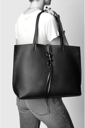Big Size Tote Bag Set of 2 with Zipper Pouch & Scarf – Large Shoulder Bag for Office, University & Everyday Use - Image 4
