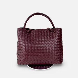 Women's Luxury Woven Top Handle Bag – Crossbody Shoulder Handbag with Adjustable Strap - Image 8
